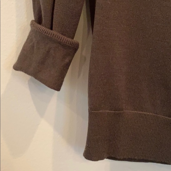 Olive/brown wool cardigan - Picture 4 of 4